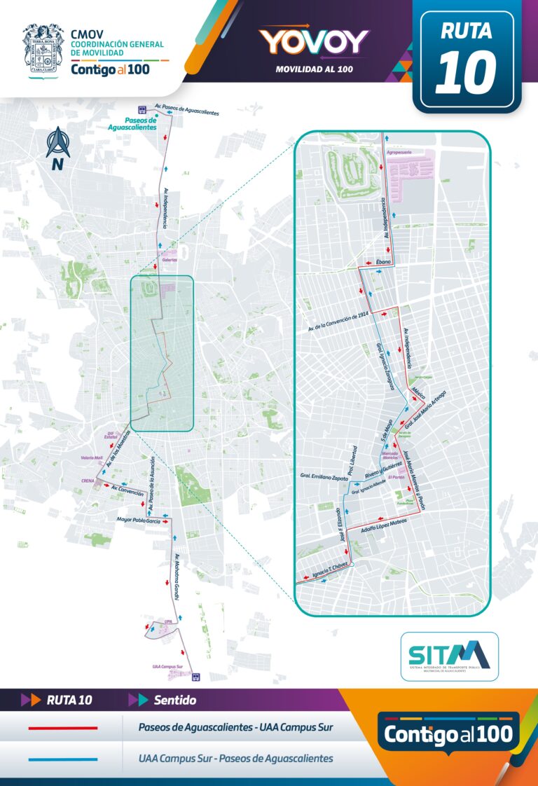 CMOV realiza ajustes a recorridos de rutas 3 y 10