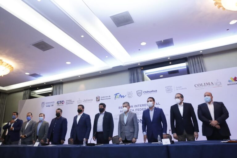 Se reunirán gobernadores de Alianza Federalista en Aguascalientes