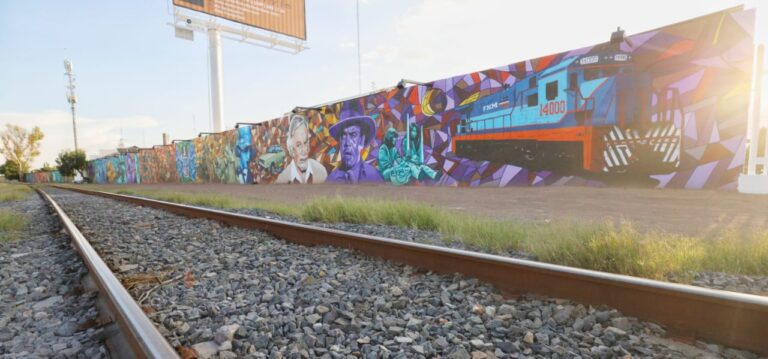 Gobernador de Aguascalientes recorrió museo al aire libre que forma parte del Distrito Artístico 3C