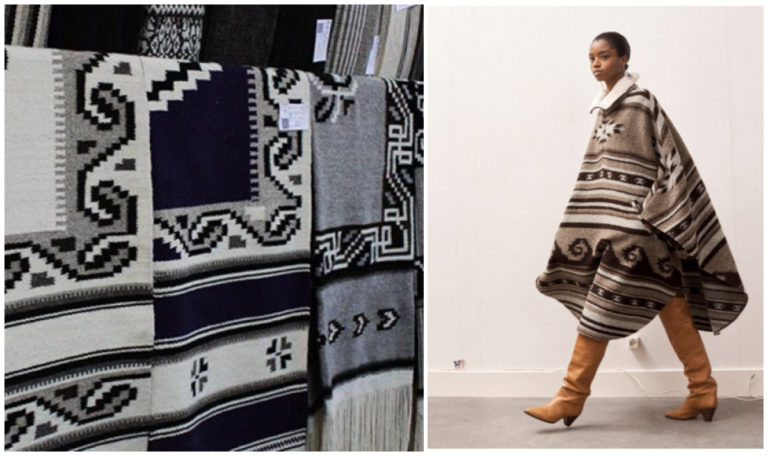 Apropiación cultural: Diseñadora Francesa plagia diseño de los gabanes michoacanos de la Meseta Purépecha