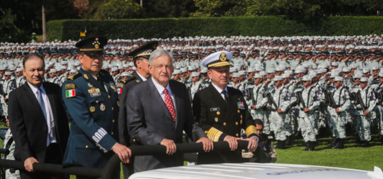 Un paso más en la militarización de México