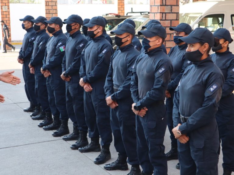 Sesenta nuevos policías concluyeron curso de formación inicial en Aguascalientes