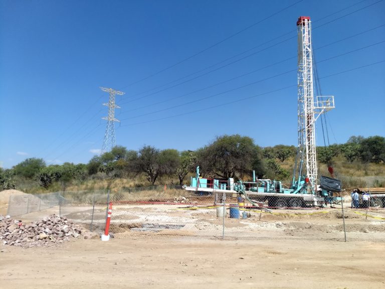 Municipio de Aguascalientes perfora nuevo pozo en el fraccionamiento Natura