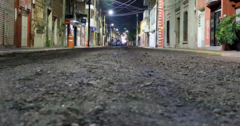 Municipio de Aguascalientes inició obras de rehabilitación en la calle Nieto 