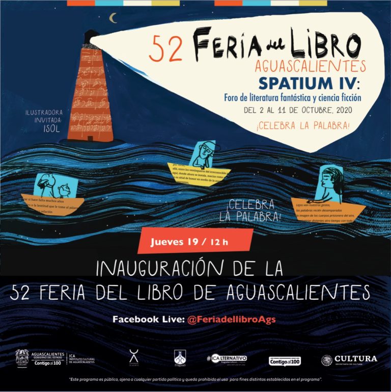 ICA anuncia el programa de la 52 Feria del Libro en Aguascalientes