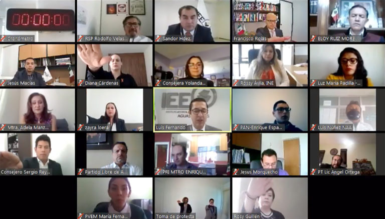 Se reconfiguran las comisiones del IEE de cara al Proceso Electoral 2020-2021