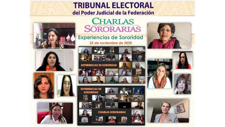 TEPJF llevó a cabo Charlas Sororarias