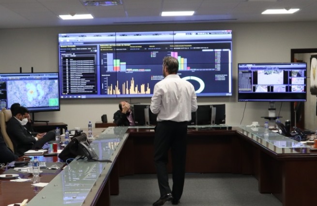 Visitan el C-5 de Aguascalientes Oficina Antinarcóticos de EU y el Secretariado Ejecutivo