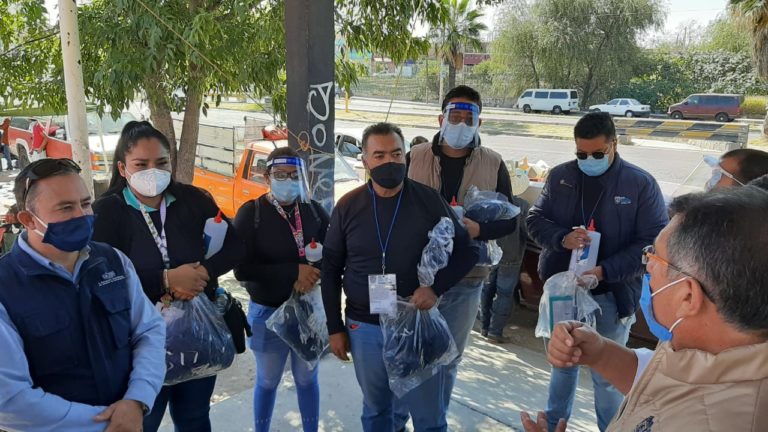 Municipio de Aguascalientes mantiene medidas sanitarias en tianguis y mercados