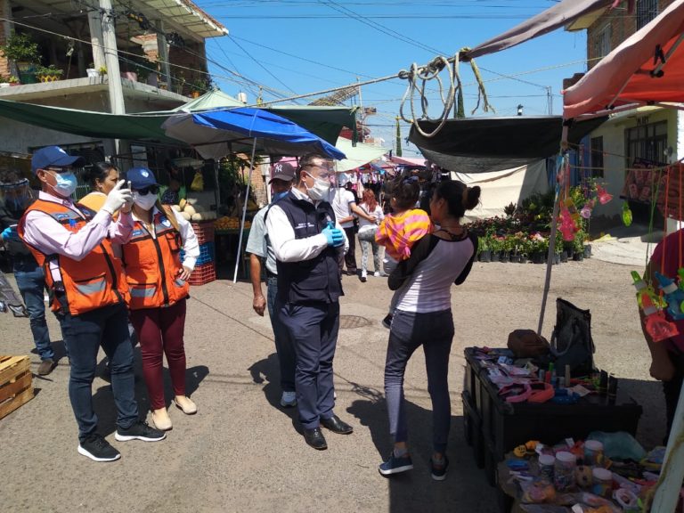 Guardia Sanitaria inicia revisiones en tianguis