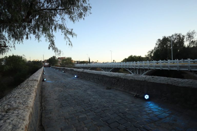 Gobierno del Estado inicia restauración del Antiguo Puente San Ignacio
