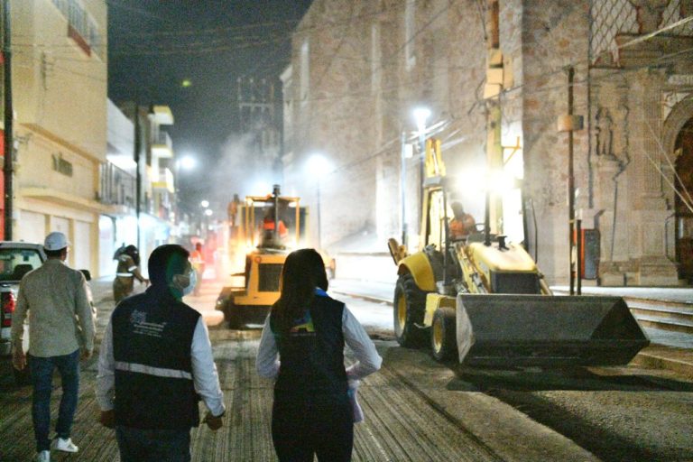 Alcaldesa de Aguascalientes supervisó obras al oriente de la capital