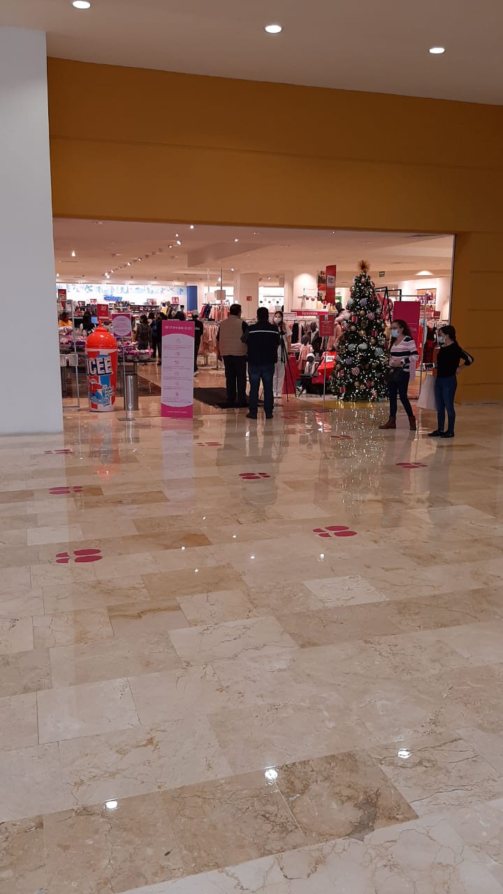 En Aguascalientes, guardia Sanitaria visitó 20 negocios dentro de centros comerciales en el Buen Fin