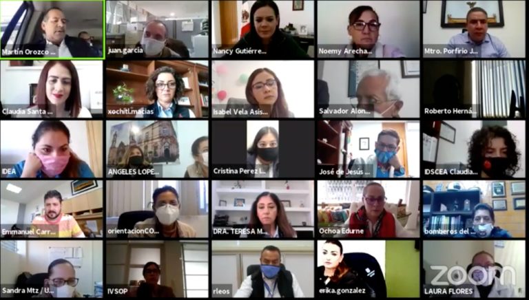 El gobernador de Aguascalientes presidió la videoconferencia Cero Tolerancia, No más Violencia