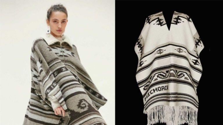 Secretaría de Cultura pide una explicación a diseñadora francesa por plagio de gabanes michoacanos