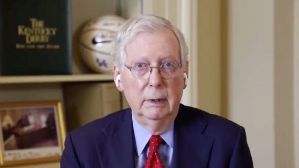 Líder de mayoría republicana en el Senado apoya a Trump en su reticencia a aceptar la derrota