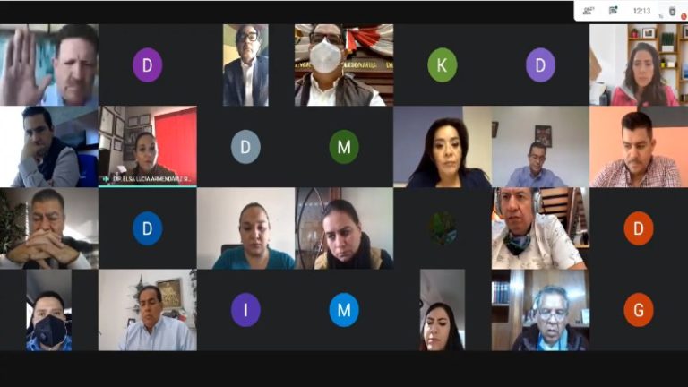 Diputado en Aguascalientes sale de sesión virtual, pone su foto “votando”