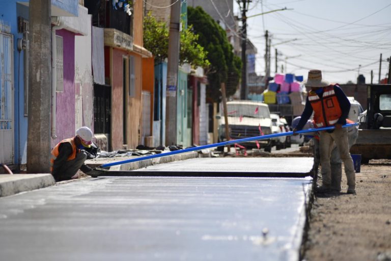 Alcaldesa de Aguascalientes supervisó obras públicas en la capital