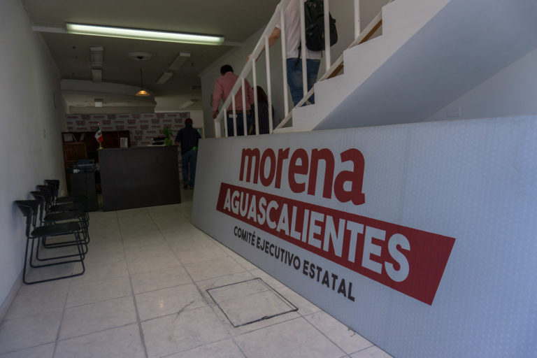 Para alcaldías y diputados locales en Aguascalientes, Morena irá en coalición con PT y Panal