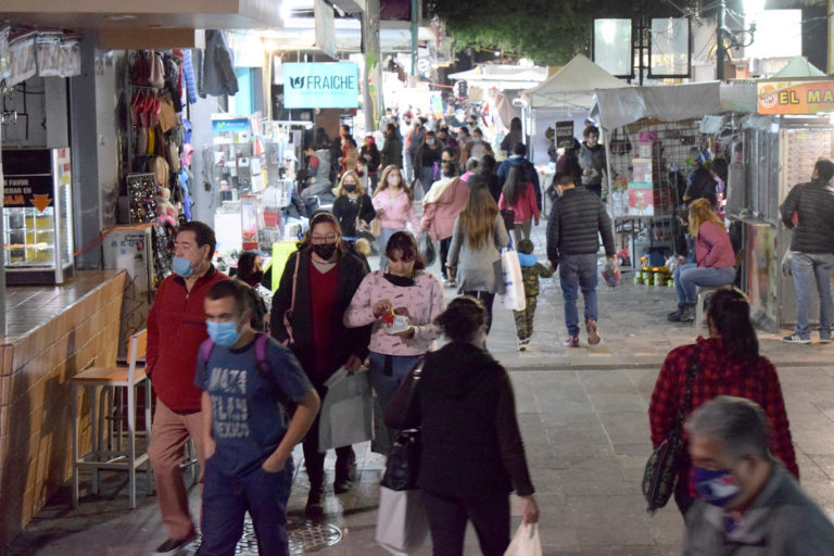 Ven difícil comerciantes del centro de Aguascalientes una recuperación económica este mes