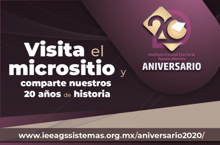 Lanza IEE micrositio 20 años acompañando tu voto