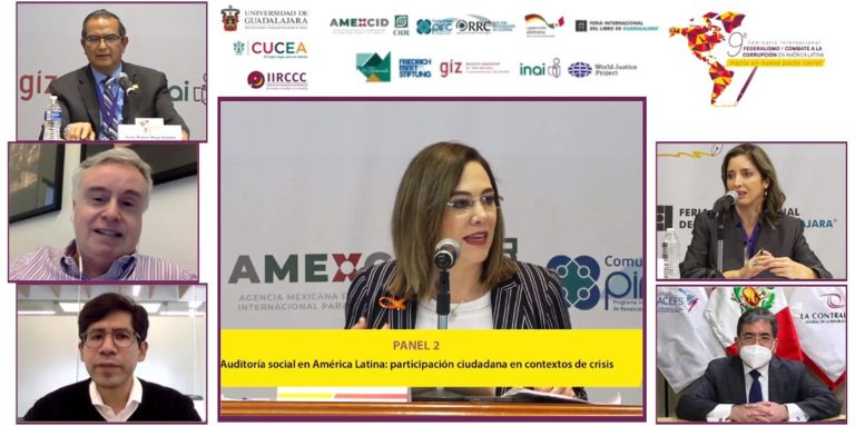 Información en materia de fiscalización, clave para activar controles sociales contra la corrupción