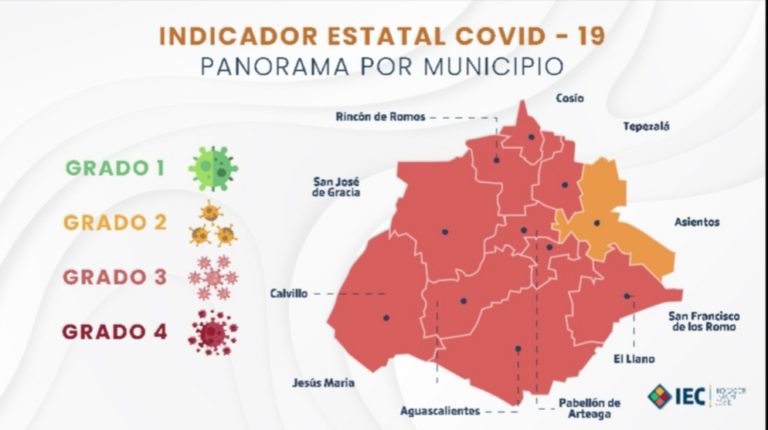 Desde Aguascalientes, Asientos, grado 2 en el IEC