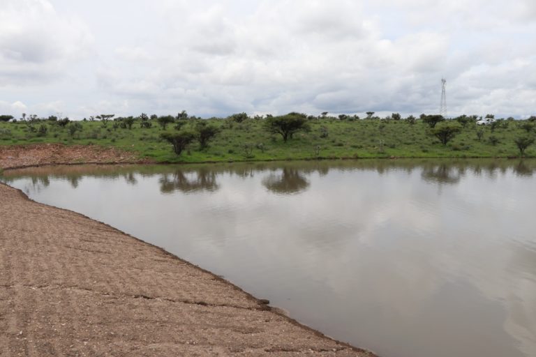 Se construyeron y rehabilitaron más de mil 100 bordos parcelarios y de abrevadero en Aguascalientes