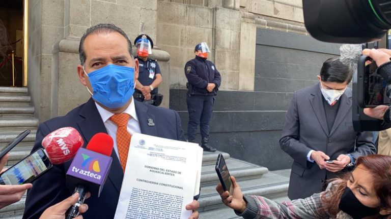 Presenta gobernador de Aguascalientes controversia constitucional por desaparición de fondos y fideicomisos