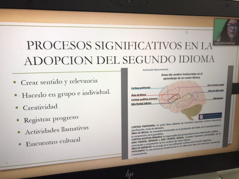 Impulsa UTNA bilingüismo a través de capacitación virtual sobre neuroeducación   