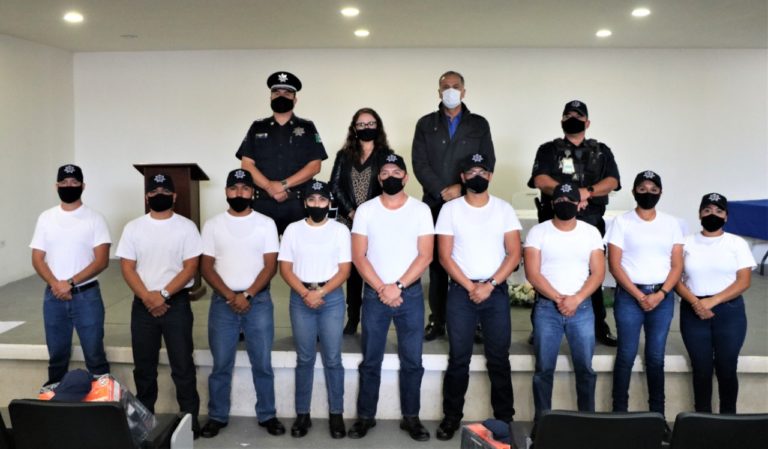 En Aguascalientes, encabeza el alcalde de Jesús María ceremonia de graduación de cadetes de policía