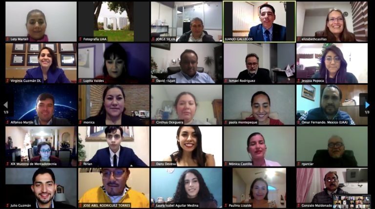 Maestría en Administración de la UAA celebra cierre de actividades académicas de la generación 2018-2020