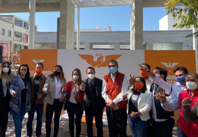 Movimiento Ciudadano y Clemente Castañeda dan la bienvenida a Gabriel Arellano en Aguascalientes