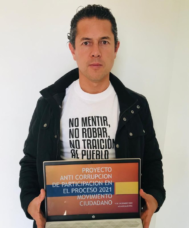 Si quieres estar en Movimiento Ciudadano Aguascalientes tendrás que adoptar medidas para prevenir y combatir la corrupción