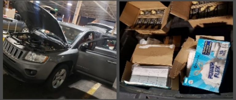 Decomisan más de 5 mil cartuchos para arma de fuego en la Aduana de Nogales 