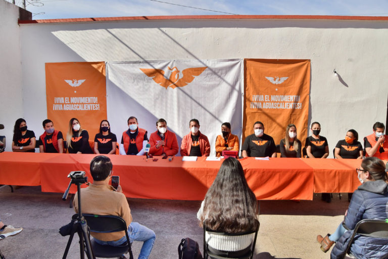 Desde Aguascalientes, Movimiento Ciudadano no gastará recursos públicos en las precampañas