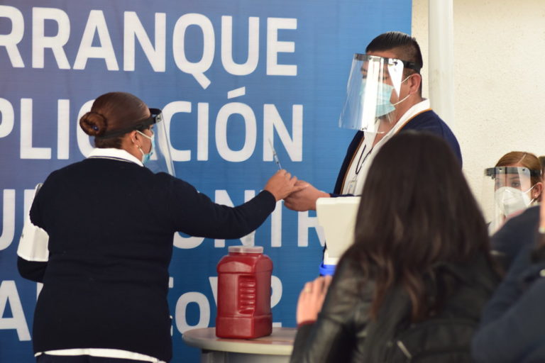 Sólo llegarán 975 vacunas para todo el estado de Aguascalientes