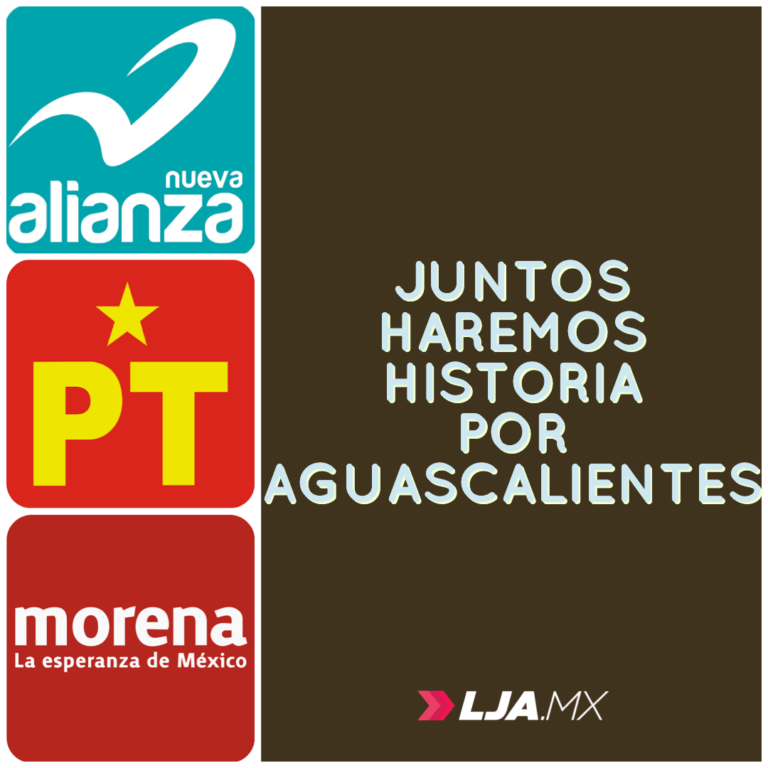 Presentan coalición “Juntos Haremos Historia por Aguascalientes” rumbo a las elecciones de 2021