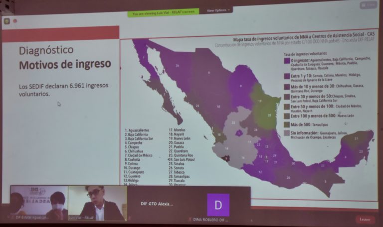 DIF de Aguascalientes participó en encuentro nacional sobre acogimiento familiar
