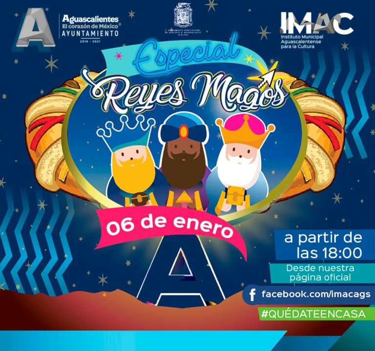 Municipio de Aguascalientes invita a disfrutar especial virtual por Día de Reyes