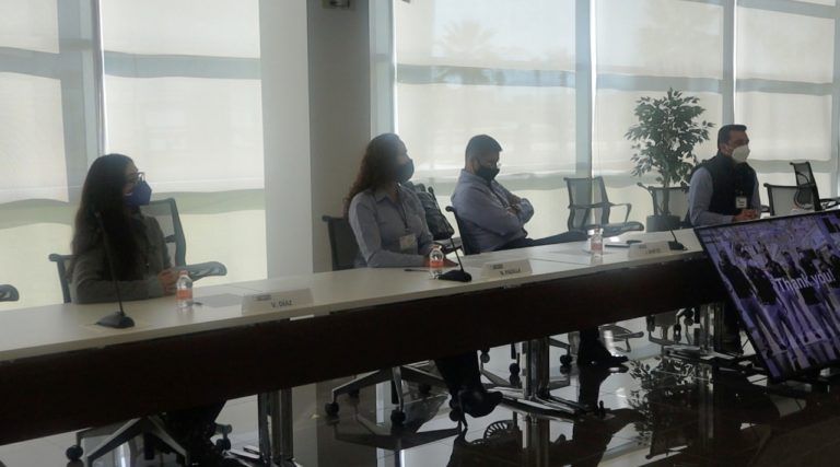 Imparte C-5 plática Haciendo comunidad en empresa de Aguascalientes