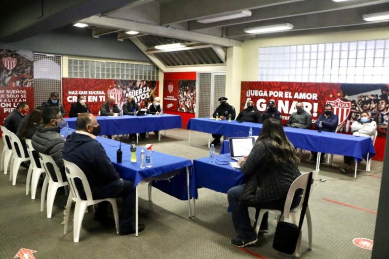 En Aguascalientes, realizaron reunión de seguridad de cara al encuentro entre Necaxa y Atlético de San Luis