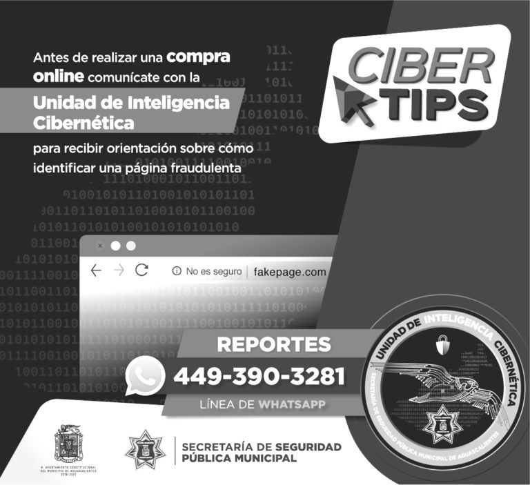 En Aguascalientes, SSPM llaman a tener cuidado en compras en línea
