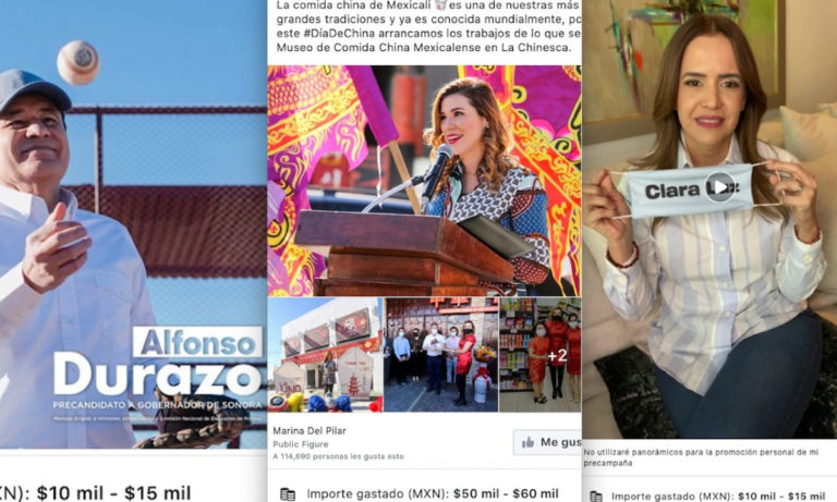 Billetes en Facebook. Los candidatos de Morena que más gastan en imagen