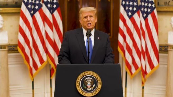 Estoy orgulloso de ser el primer presidente que en décadas no inició guerras: Trump