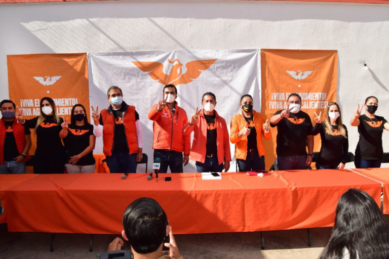 Arrancan precampañas de MC en Aguascalientes