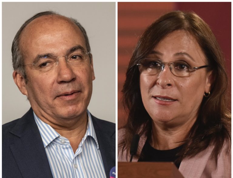 Felipe Calderón y Rocío Nahle se enfrentan en Twitter por la reforma eléctrica