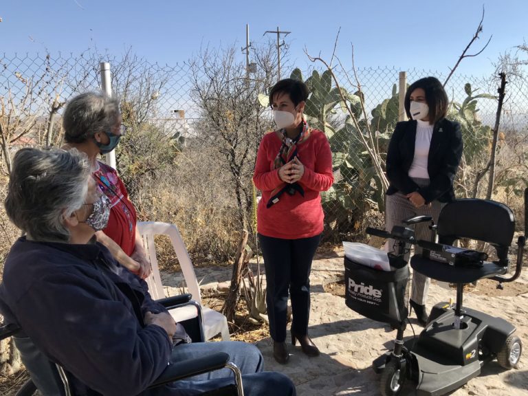 DIF Estatal entró silla de ruedas eléctrica