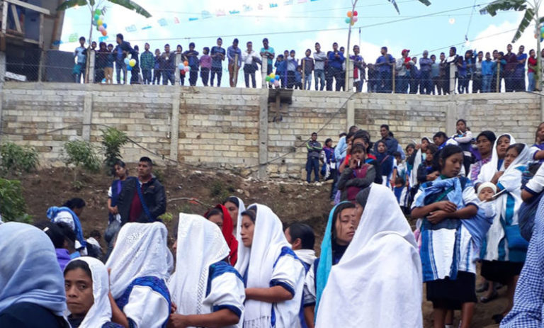 Habitantes de San Juan Cancuc, Chiapas, dicen no a la vacuna contra el covid
