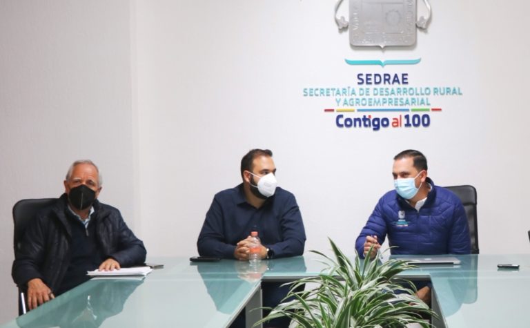 Titular de Sedrae se reunió con el presidente de la Coparmex del estado
